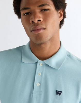 Regular Polo Shirt in Forget Me Not