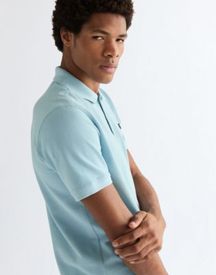 Regular Polo Shirt in Forget Me Not