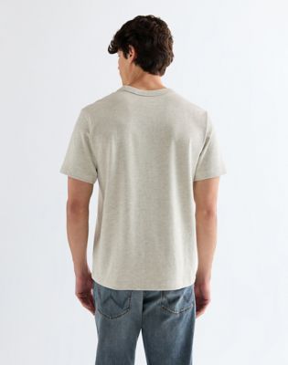 Wrangler Relaxed Solid Koszulka Oat Mel