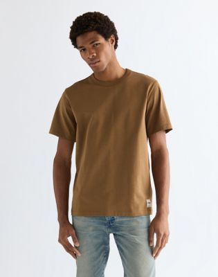 Wrangler Szorty Sleeve Relaxed Solid Koszulka Kangaroo