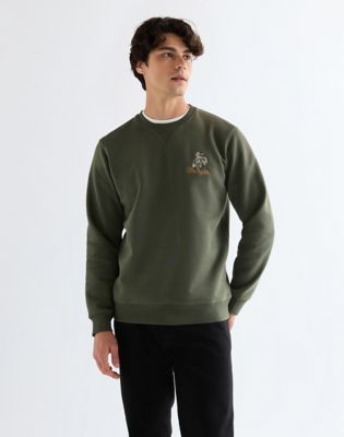 Wrangler Regular Embroidery Crew Deep Depths