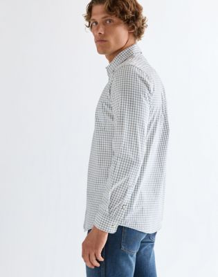 Regular 1 Pocket Shirt in Dusty Blue