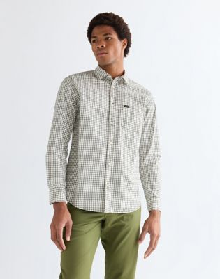 Wrangler Regular 1 Pocket Shirt Deep Depths