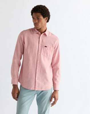 Wrangler Regular 1 Pocket Shirt Dusty Rose