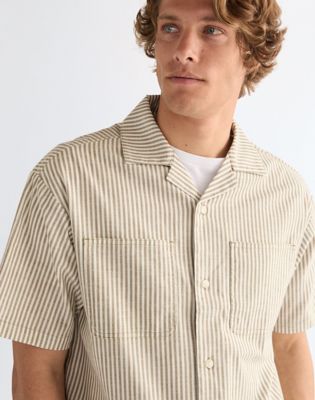 Relaxed Resort Shirt in Gothic Olive