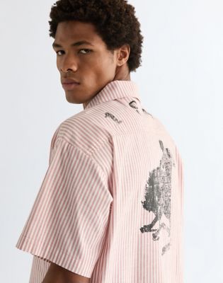 Relaxed Resort Shirt in Dusty Rose