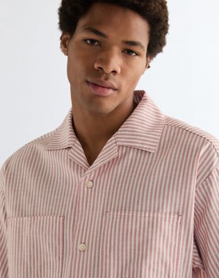 Relaxed Resort Shirt in Dusty Rose