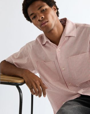 Relaxed Resort Shirt in Dusty Rose