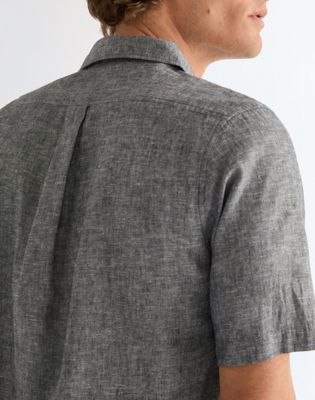 Regular Lightweight One Pocket Shirt in Dark Navy