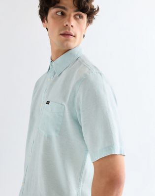 Regular Lightweight One Pocket Shirt in Forget Me Not