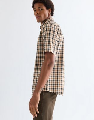 Regular Lightweight One Pocket Shirt in Golden Wheat