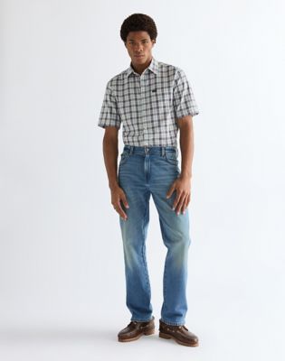Regular Lightweight One Pocket Shirt in Forget Me Not