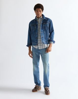 Regular Lightweight One Pocket Shirt in Forget Me Not
