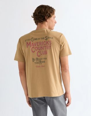 Wrangler Relaxed koszulka z grafiką Kelp