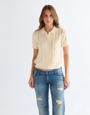 Wrangler obcisłe One Pocket Polo Birch