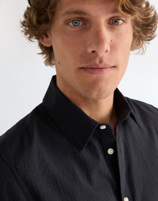 Regular Lightweight Shirt in Dark Navy
