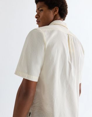 Regular Lightweight Shirt in Worn White