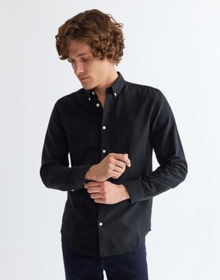 Regular Oxford Shirt in Black