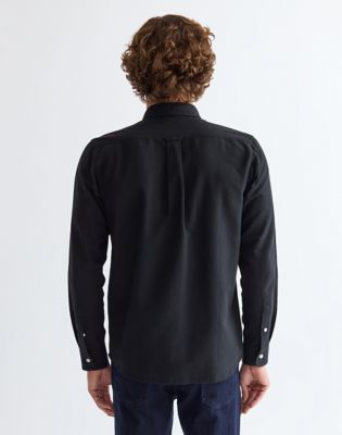 Regular Oxford Shirt in Black