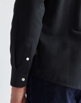 Regular Oxford Shirt in Black