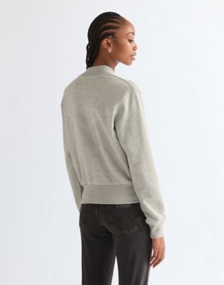 Wrangler Regular Aviator Bluzashirt Mid szary