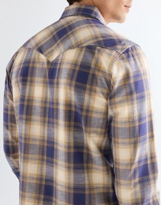 Regular Western Indigo Shirt in Mood Indigo alternative view 4