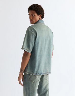 Relaxed Toughlite Short Sleeve Overshirt in Canyon Shade