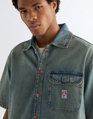Relaxed Toughlite Short Sleeve Overshirt in Canyon Shade