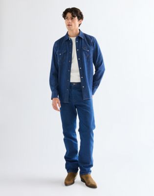 Regular Western Shirt in Caroline Creek