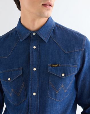 Regular Western Shirt in Caroline Creek