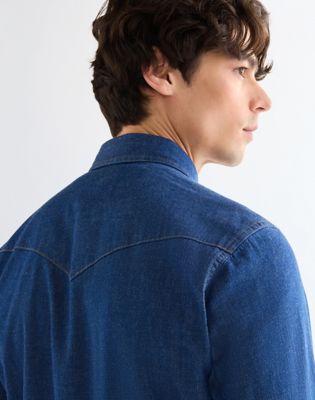 Regular Western Shirt in Caroline Creek