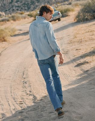 Regular Western Shirt in Riverbank