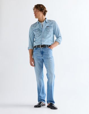 Regular Western Shirt in Riverbank