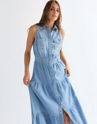 Regular Tiered Maxi Dress in Kaia