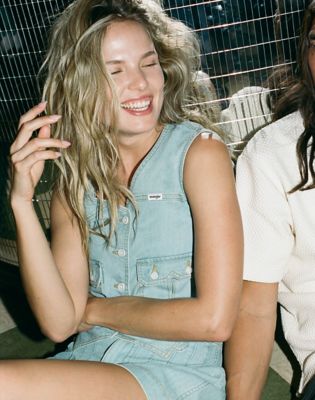 Wrangler Regular Country Estate Lightweight Kamizelka Pale Denim