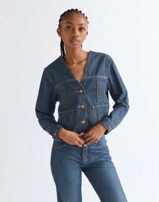 Wrangler obcisłe Bolero Lightweight Kurtka Western Night