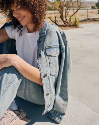 Relaxed Cowgirl Lightweight Jacket in Hippie Haze