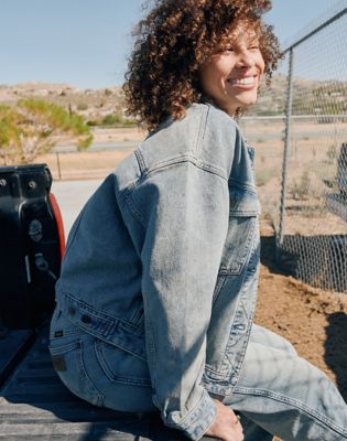 Relaxed Cowgirl Lightweight Jacket in Hippie Haze