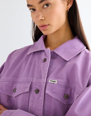 Relaxed Cowgirl Lightweight Jacket in Bellflower