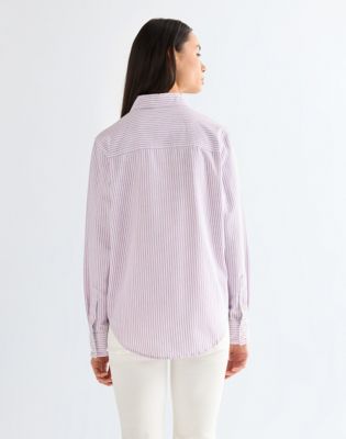 Chemise western femme Wrangler FR violet manches longues snap
