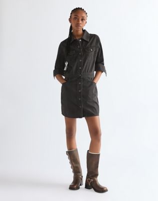 Trail Trench Regular Lightweight Dress in Speedway Smoke