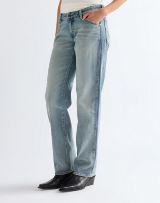 Wrangler Low Rise Lightweight Straight Cowboy Jean Hippie Haze