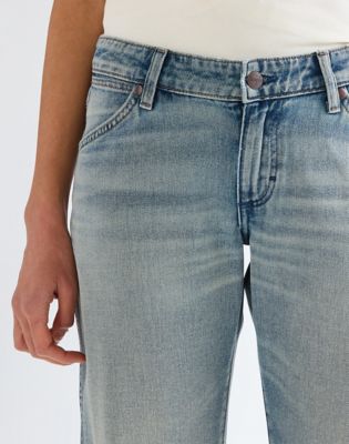 Low Rise Straight Cowboy Lightweight Jean in Hippie Haze