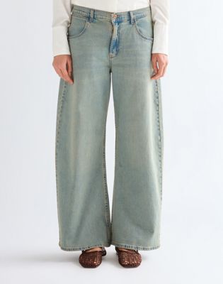 Low Rise Loose Ultra Barrel Jean in Headed West