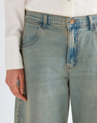 Low Rise Loose Ultra Barrel Jean in Headed West