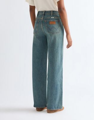 Loose Straight Jean in Marblestone