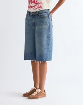 Low Rise Loose Jort in Stormy Dust