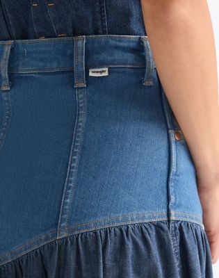 Regular Basque Waist Skirt in Lone Rider