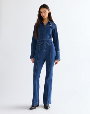 Slim Retro Catsuit in Easy Rinse