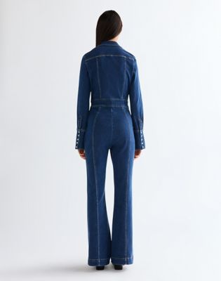 Slim Retro Catsuit in Easy Rinse